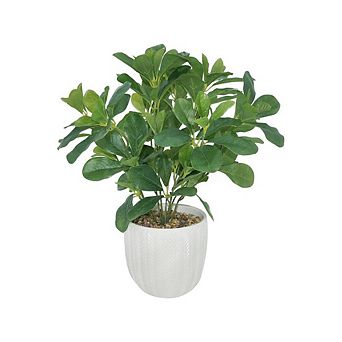 Greenery Faux Eucalyptus Plants With Vase
