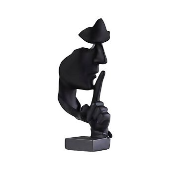 Modern Silence Thinker Abstract Decorative Sculpture