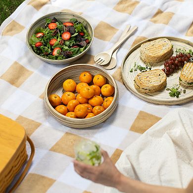 Joyce Chen 12-Inch Bamboo Salad Bowl