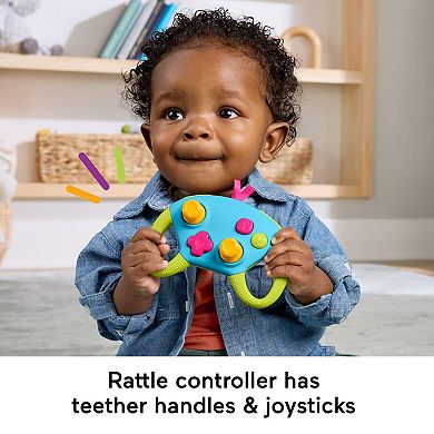 Fisher-Price Level-Up Little Gamer 3-Pack Baby Sensory Activity Toys