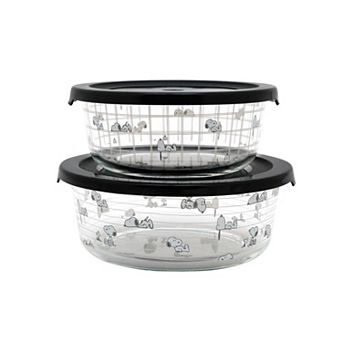 The Big One® Peanuts Snoopy 4 pc Storage Container Set