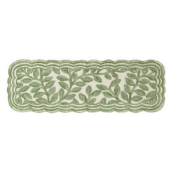 Laura Ashley Space Dyed Scalloped Loop Rug