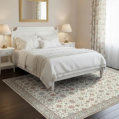 Laura Ashley Imagine Printed Chenille Washable Rug