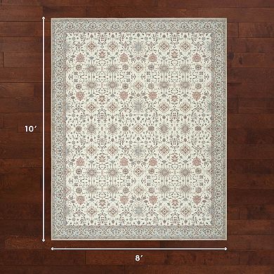 Laura Ashley Imagine Printed Chenille Washable Rug