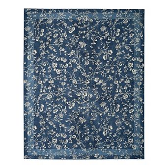 Laura Ashley Imagine Printed Chenille Washable Rug