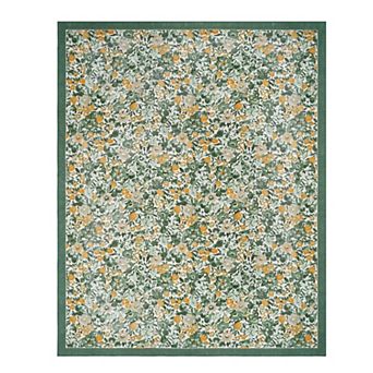 Laura Ashley Imagine Printed Chenille Washable Rug