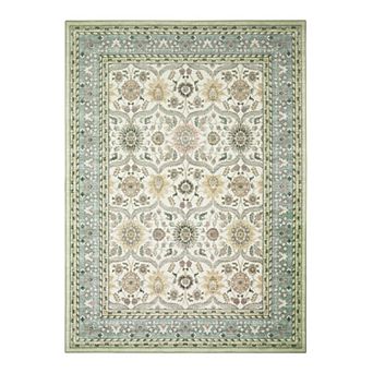 Laura Ashley Imagine Printed Chenille Washable Rug