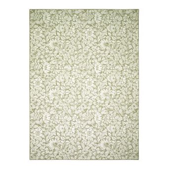 Laura Ashley Imagine Printed Chenille Washable Rug