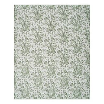 Laura Ashley Imagine Printed Chenille Washable Rug