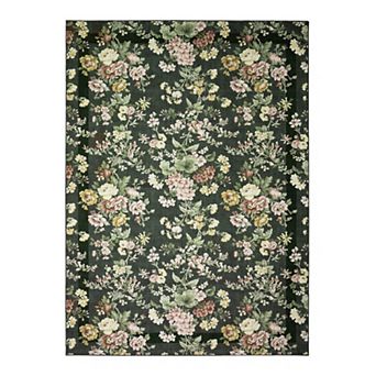 Laura Ashley Imagine Printed Chenille Washable Rug