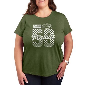 Plus Size Peanuts Peppermint Patty Graphic Tee