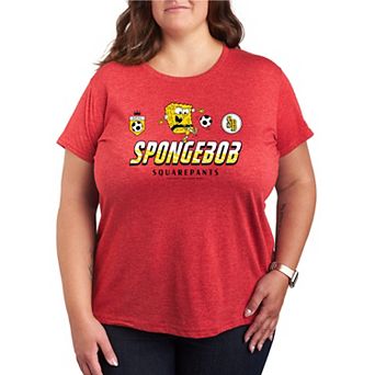 Plus Size Nickelodeon SpongeBob SquarePants Graphic Tee