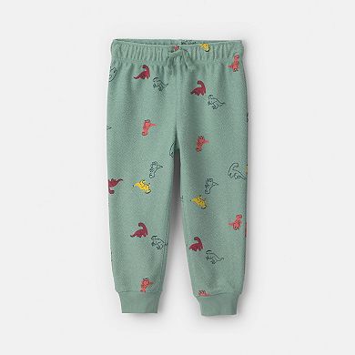 Baby Boy Carter's Dinosaur French Terry Sweatshirt & Pants Set
