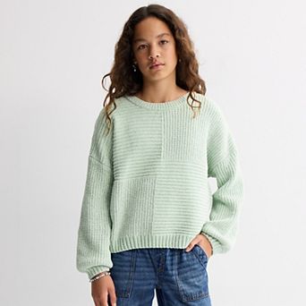 Girls 6-20 SO® Oversized Chenille Sweater in Regular & Plus Size