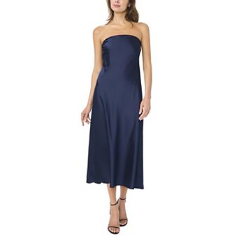 Women's MSK Satin Strapless Dress