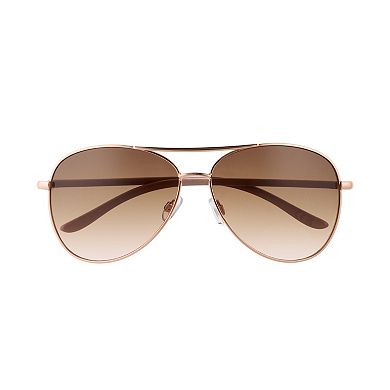 Women's Juicy Couture Maesi 60mm Aviator Gradient Sunglasses