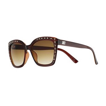 Women's Juicy Couture Kaysea 55mm Rhinestone Cat Eye Sunglasses