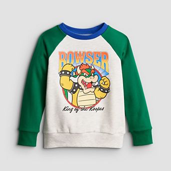 Boys 4-12 Jumping Beans® Nintendo Bowser Graphic Fleece Tee