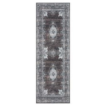 Vintage Area Rugs for Living Room Bedroom Machine Washable Soft Plush Bedside Floor Carpet