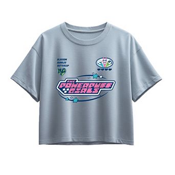 Girls 7-16 The Powerpuff Girls Boxy Tee