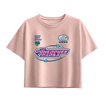 Girls 7-16 The Powerpuff Girls Boxy Tee