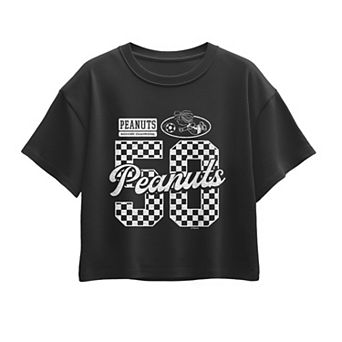 Girls 7-16 Peanuts Peppermint Patty Boxy Tee