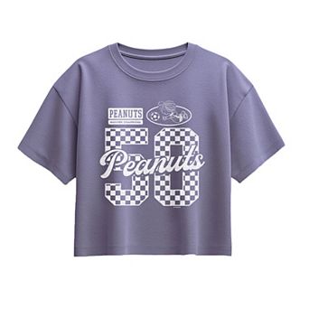 Girls 7-16 Peanuts Peppermint Patty Boxy Tee
