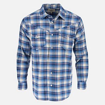 Men's Thorogood Workwear Wellington Brushed Western Shirt