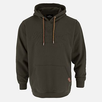 Men's Heavyweight Embossed Logo Pullover Hoodie