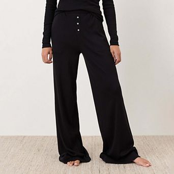 Dream Rib Wide Leg Lounge Pant