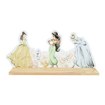 The Big One® Disney Princess Belle, Jasmine, Cinderella Icons Wall Shelf