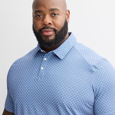 Big & Tall FLX Printed Golf Polo