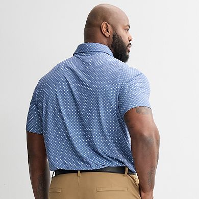 Big & Tall FLX Printed Golf Polo