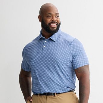 Big & Tall FLX Printed Golf Polo