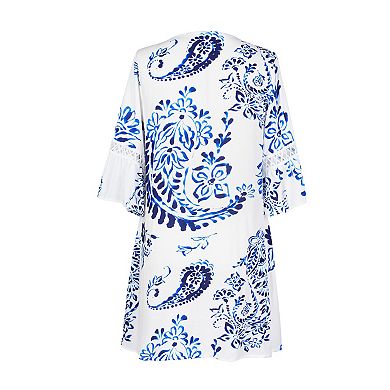 Women's Cupshe Floral Paisley Print Lace Dress