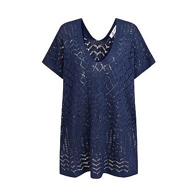 Women's Cupshe Crochet Beach Cover Up Dress