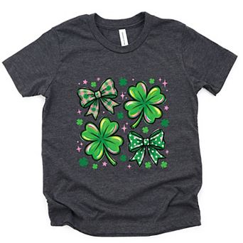 Clover Stars Coquette - Youth Short Sleeve Graphic T-Shirt