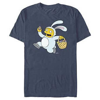 Big & Tall The Simpsons Easter Bunny Ralph Graphic Tee