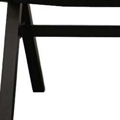 71" Walnut Solid Wood Trestle Base Dining Table