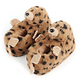 Atlas the Harbor Seal Kids Slippers
