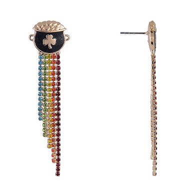 Hallmark St. Patrick's Day Pot Of Gold Earrings