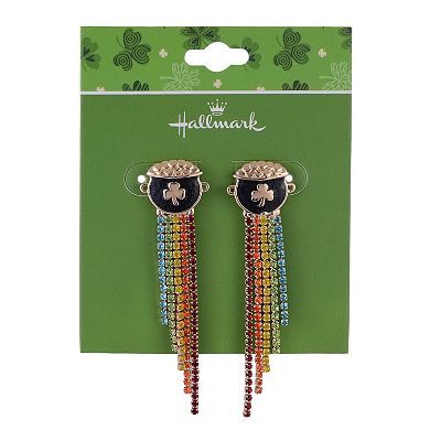 Hallmark St. Patrick's Day Pot Of Gold Earrings