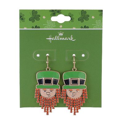Hallmark St. Patrick's Day Leprechaun Earrings