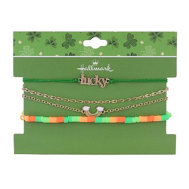 Hallmark St. Patrick's Day 4pc Assorted Bracelet Set