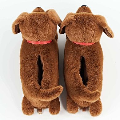 Birdie the Dachshund Kids Slippers