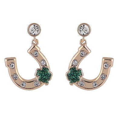 Hallmark St. Patrick's Day Horseshoe Earrings
