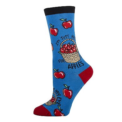 Apple of my Eye - Womens Crew Socks