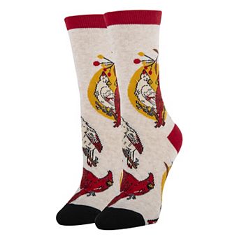 Always Cardinal - Womens Crew Socks