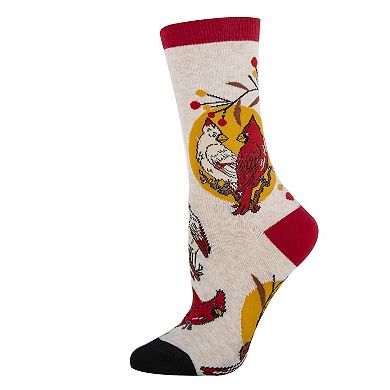 Always Cardinal - Womens Crew Socks