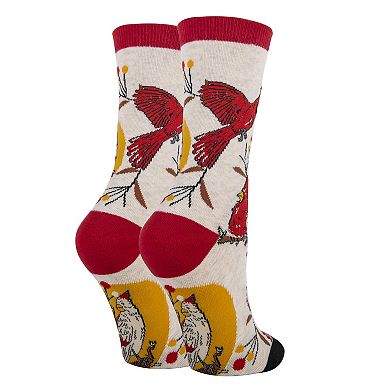 Always Cardinal - Womens Crew Socks